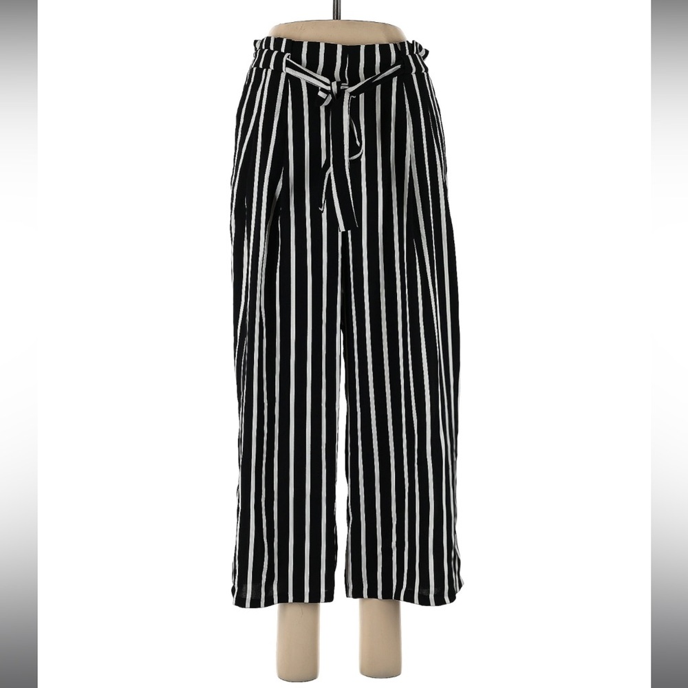 Zara Basic Collection - White & Black wrap pants